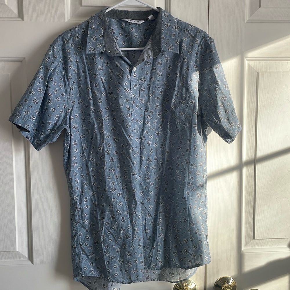Button up short sleeve